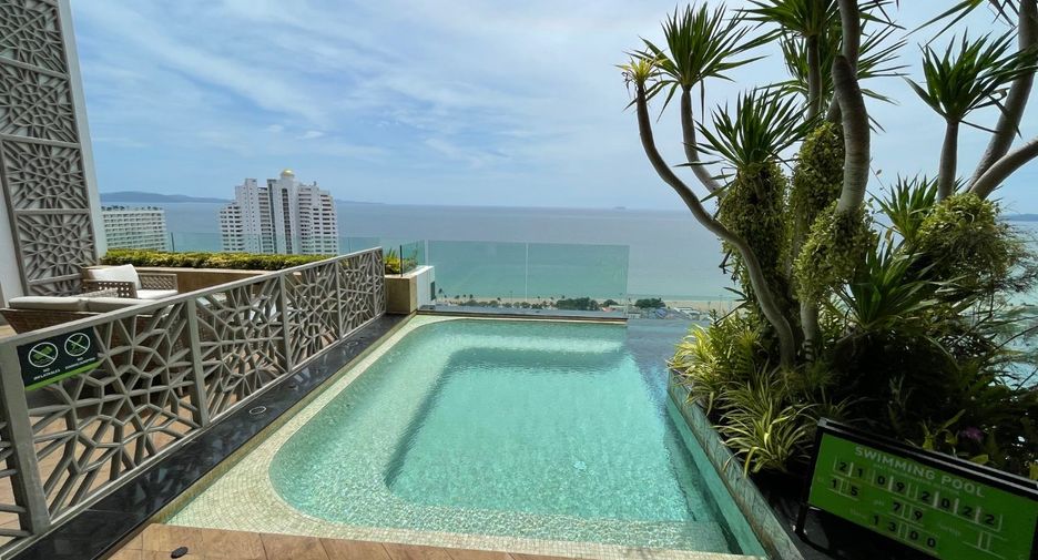 Condo en alquiler de 1 habitaciones en Jomtien, Pattaya
