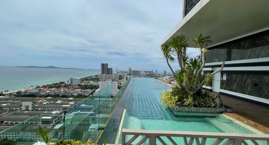 Condo en alquiler de 1 habitaciones en Jomtien, Pattaya