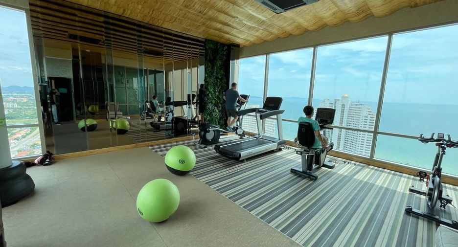 Condo en alquiler de 1 habitaciones en Jomtien, Pattaya