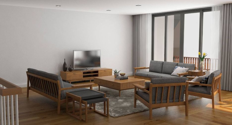 Wohnung zur Miete mit 3 Zimmer in Yan Nawa, Bangkok