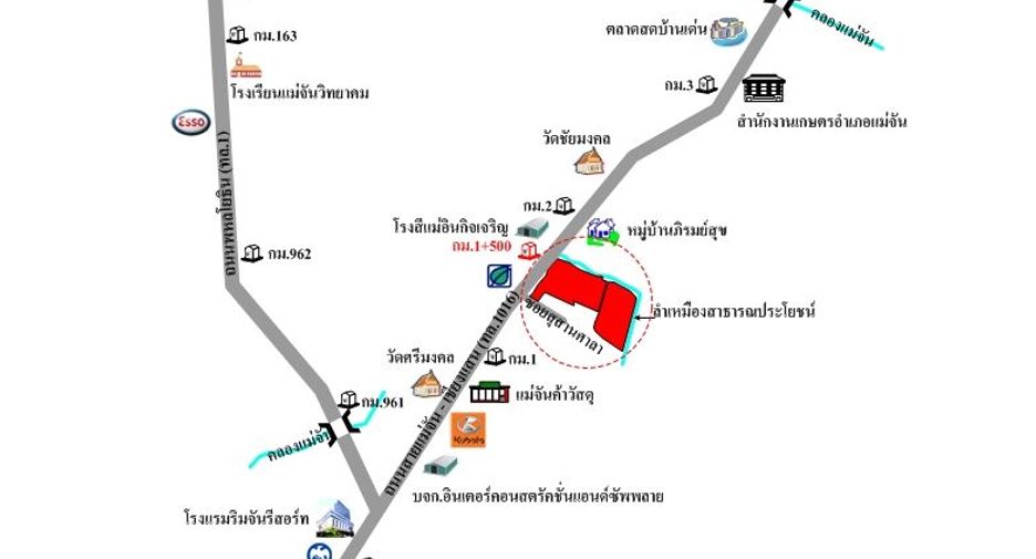 出售 土地 在 Mae Chan, Chiang Rai