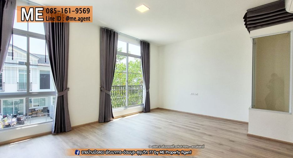 Casa adosada en venta de 2 habitaciones en Bang Phli, Samut Prakan