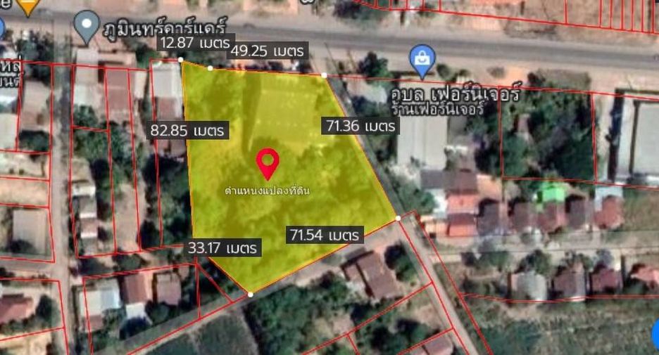 Terreno en venta en Wang Sam Mo, Udon Thani