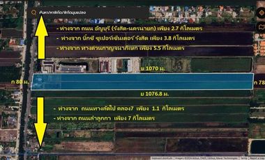 For sale land in Thanyaburi, Pathum Thani