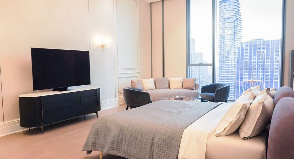 À vendre 3 chambres condo à Pathum Wan, Bangkok