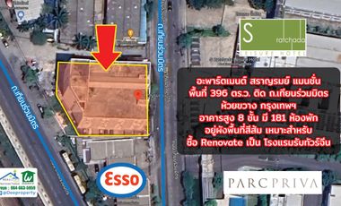 For sale 181 Beds serviced apartment in Huai Khwang, Bangkok