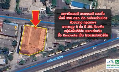 For sale 181 Beds serviced apartment in Huai Khwang, Bangkok
