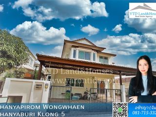 For sale 3 Beds house in Mueang Pathum Thani, Pathum Thani