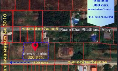 Продажа Участок в Khlong Luang, Патумтани
