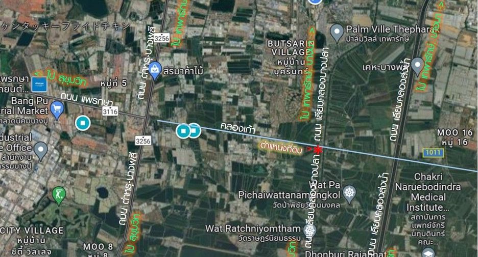 Terreno en venta en Bang Phli, Samut Prakan