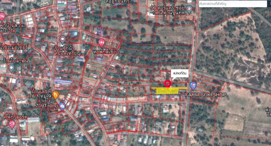 Terreno en venta en Dan Khun Thot, Nakhon Ratchasima