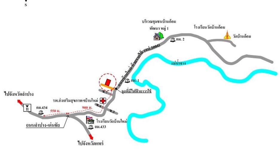 For sale 2 bedrooms house in Mae Tha, Lampang
