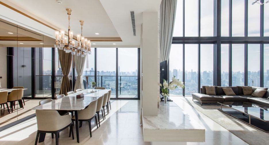 For rent and for sale 4 bed condo in Khlong San, Bangkok