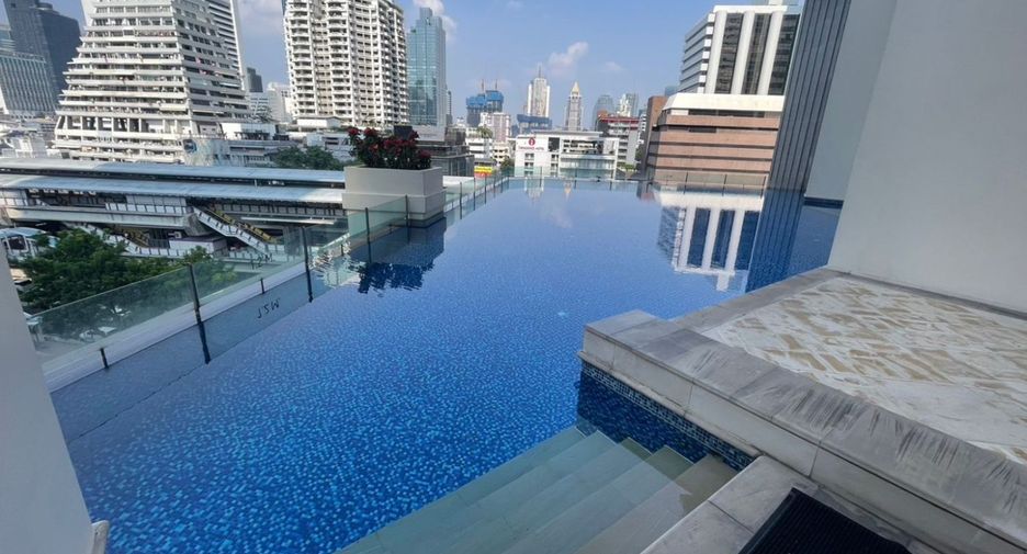 For rent and for sale 2 bedrooms condo in Sathon, Bangkok