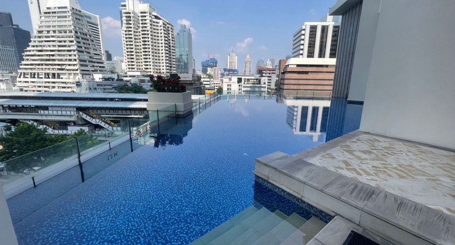 For rent and for sale 2 bedrooms condo in Sathon, Bangkok