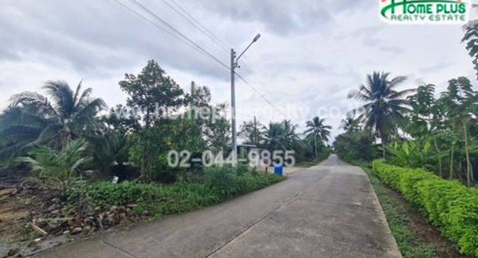 For sale land in Amphawa, Samut Songkhram