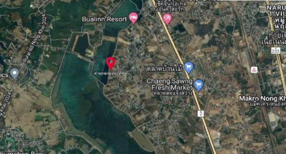For rent land in Mueang Nong Khai, Nong Khai