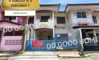 For sale 3 bed townhouse in Thanyaburi, Pathum Thani