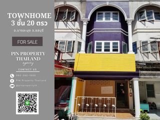 For sale 1 bed townhouse in Bang Lamung, Chonburi