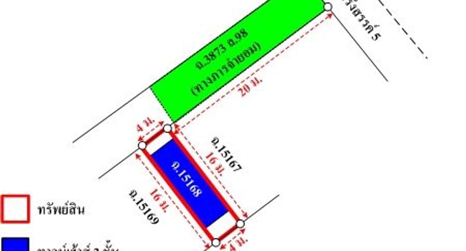 For sale 1 bed townhouse in Taphan Hin, Phichit