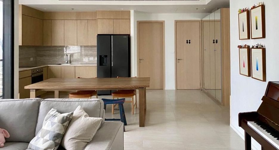 For rent 2 bedrooms condo in Sathon, Bangkok