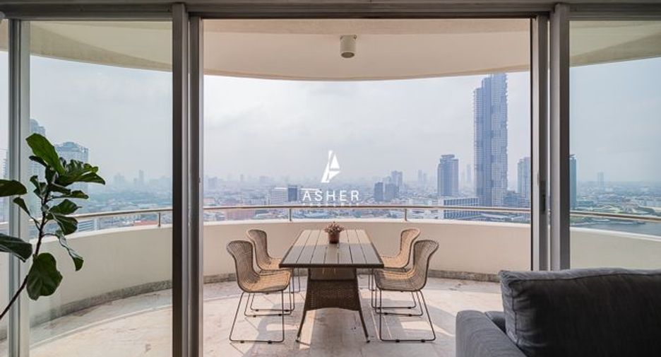 For rent and for sale 3 bedrooms condo in Sathon, Bangkok