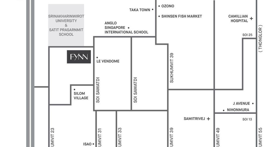 For sale 2 ベッドルーム condo in Watthana, Bangkok