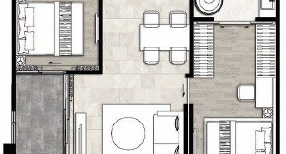For sale 2 ベッドルーム condo in Watthana, Bangkok