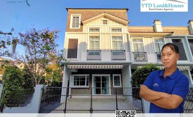 For rent 3 bed townhouse in Bang Phli, Samut Prakan