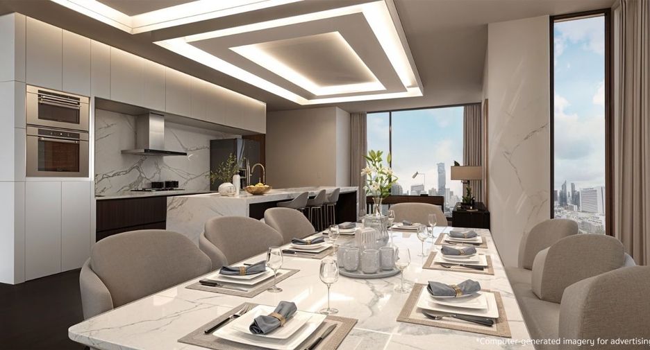Condo en venta de 4 habitaciones en Sathon, Bangkok