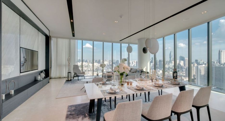 For sale 3 bed condo in Khlong San, Bangkok