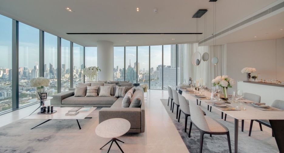 For sale 3 bed condo in Khlong San, Bangkok