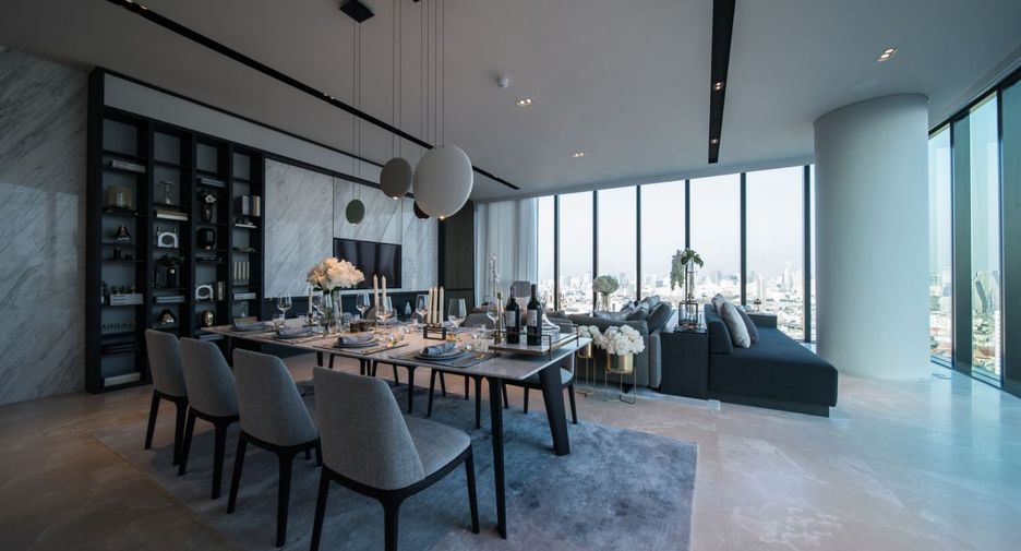 For sale 3 bed condo in Khlong San, Bangkok