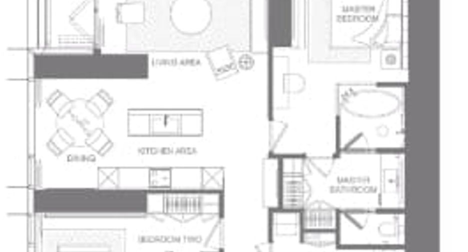 Condo en venta de 2 habitaciones en Bang Kho Laem, Bangkok