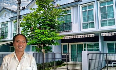 For rent 2 bed townhouse in Bang Phli, Samut Prakan