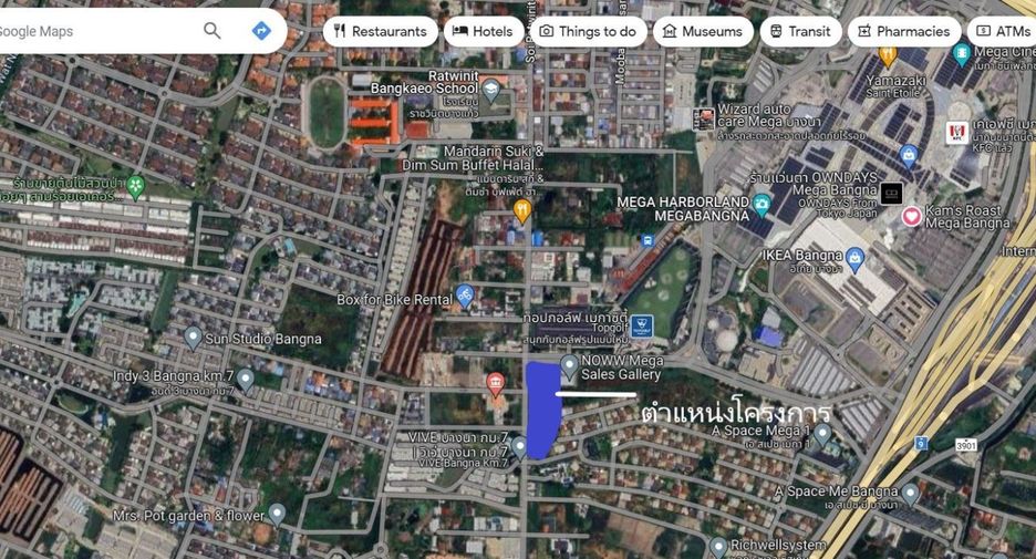 For sale 2 bedrooms condo in Bang Phli, Samut Prakan