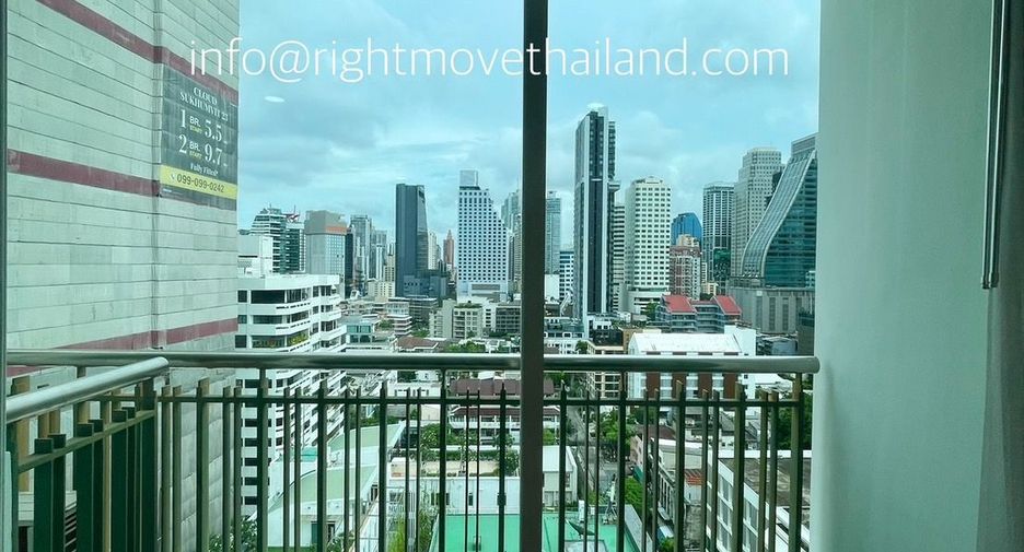 For rent and for sale 1 bed condo in Watthana, Bangkok