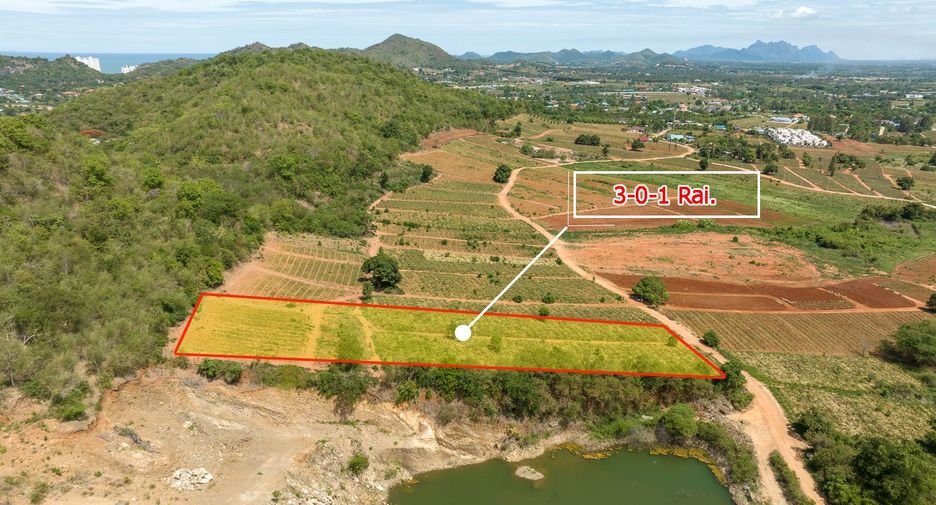 For sale land in Pran Buri, Prachuap Khiri Khan