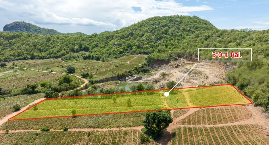 For sale land in Pran Buri, Prachuap Khiri Khan