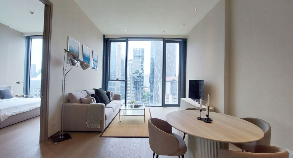 Condo en alquiler de 1 habitaciones en Pathum Wan, Bangkok