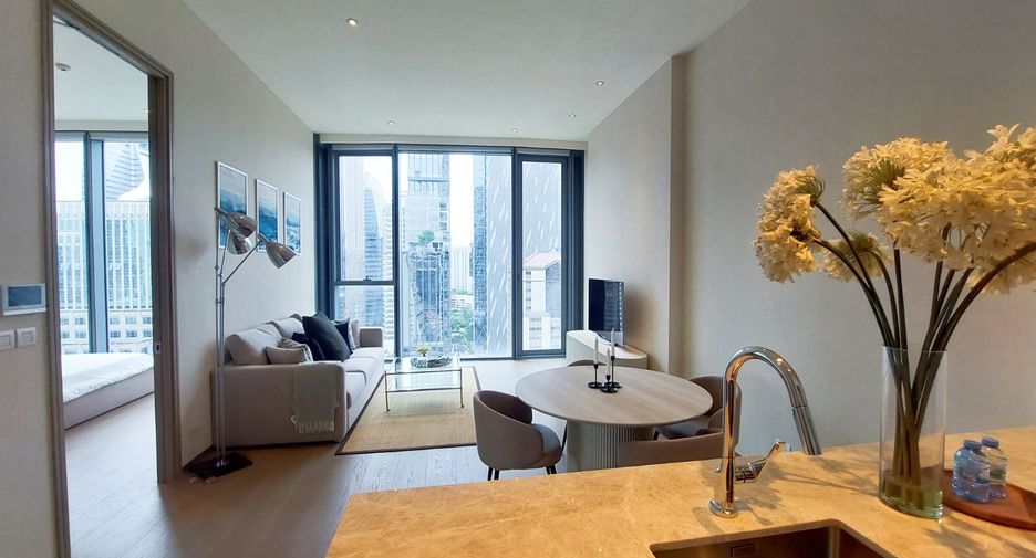 Condo en alquiler de 1 habitaciones en Pathum Wan, Bangkok