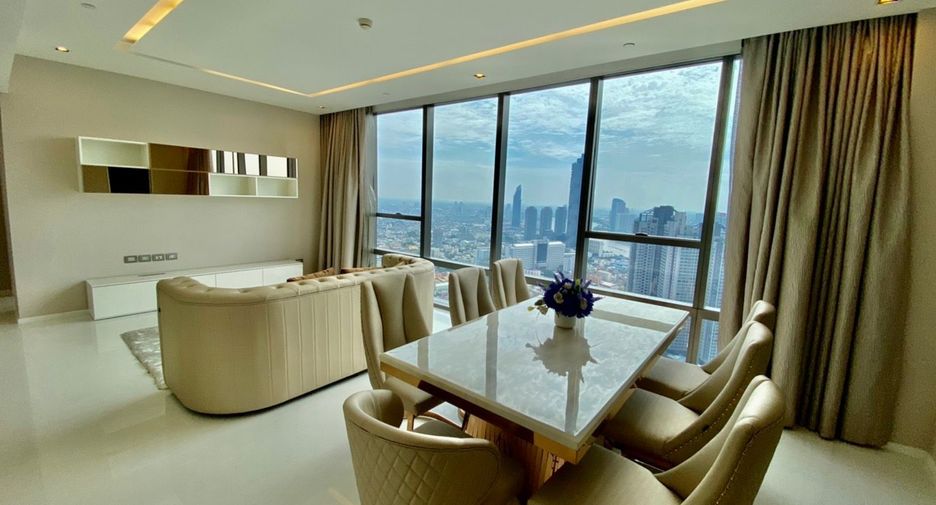 For rent 2 bedrooms condo in Sathon, Bangkok