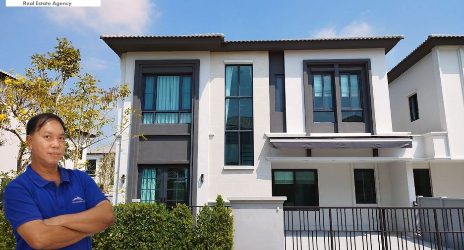 For rent and for sale 3 bed house in Bang Phli, Samut Prakan