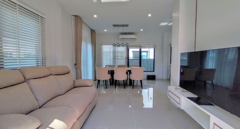For rent and for sale 3 bed house in Bang Phli, Samut Prakan