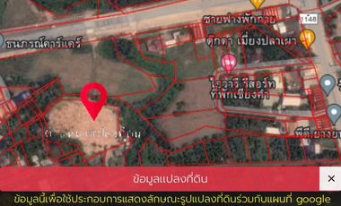 For sale land in Chiang Kham, Phayao