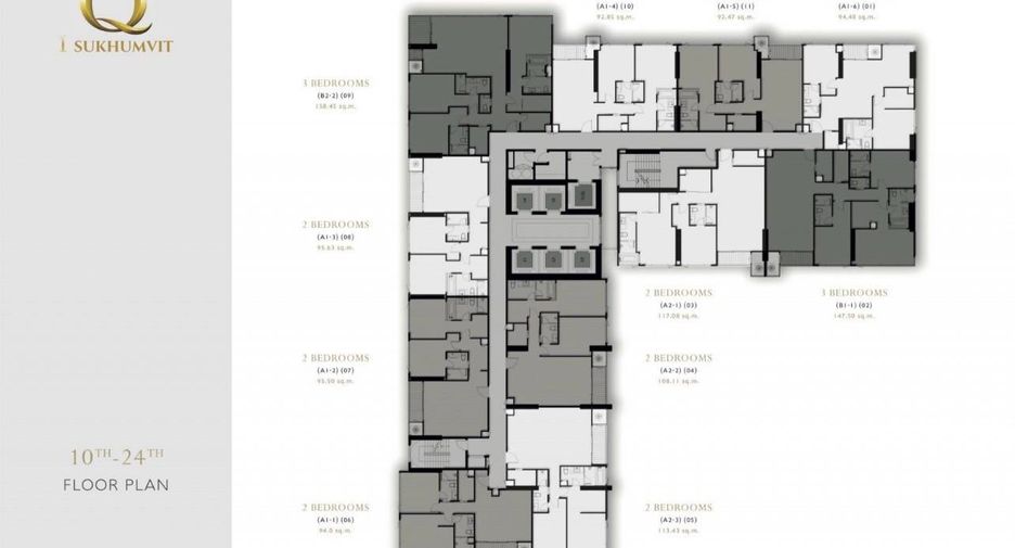 Condo en alquiler de 2 habitaciones en Khlong Toei, Bangkok