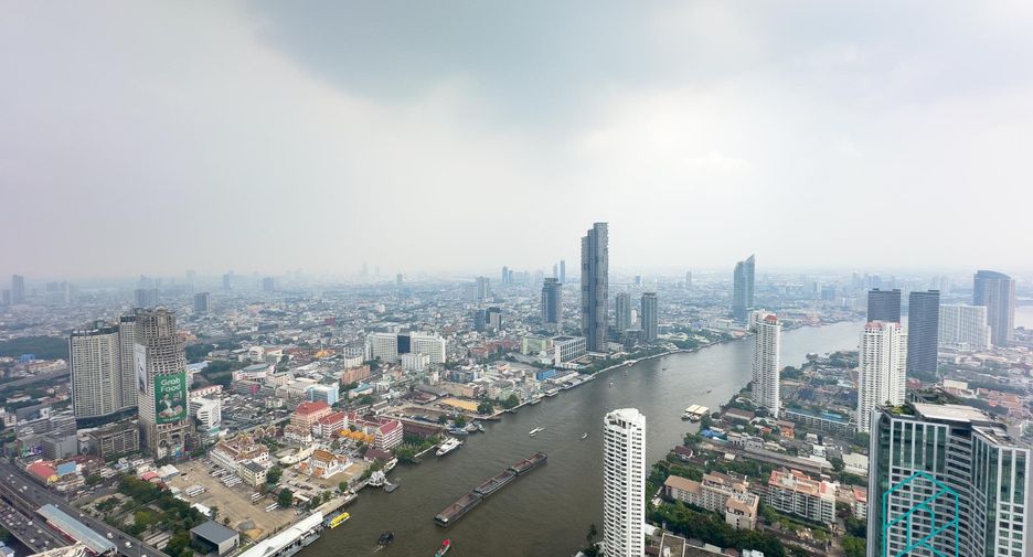 For rent 2 bedrooms condo in Sathon, Bangkok