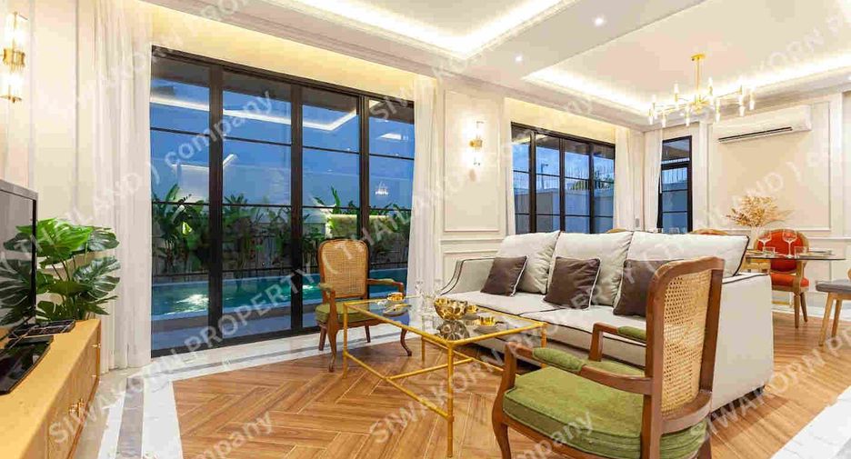 Villa en alquiler de 4 habitaciones en Bang Lamung, Chonburi