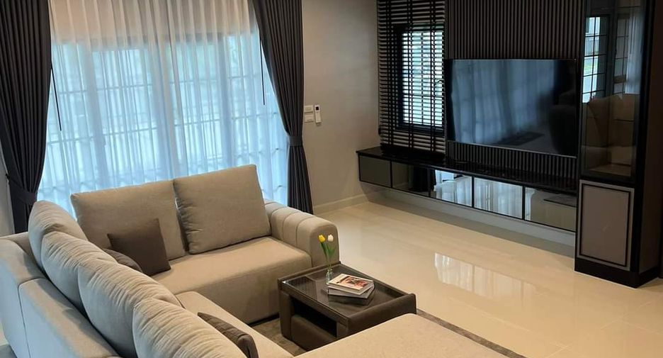 ให้เช่า 4 ห้องนอน บ้านเดี่ยว ใน บางพลี, สมุทรปราการ