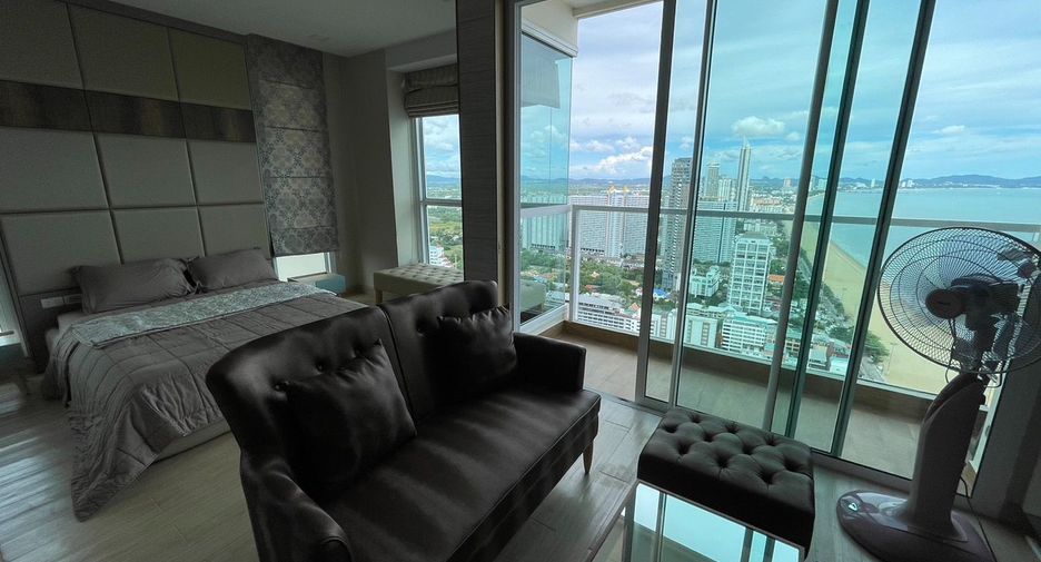 À louer et à vendre 1 chambre condo à Bang Lamung, Chonburi